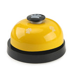 3pcs Pet Toy Training chiamato Dinner Small Bell Footprint Ring Dog Toys, 3pcs Pet Bell Red, 3pcs Pet Bell Pink, 3pcs Pet Bell White, 3pcs Pet Bell Royal Blue, 3pcs Pet Bell Yellow