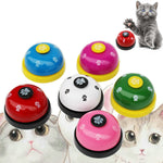 3pcs Pet Toy Training chiamato Dinner Small Bell Footprint Ring Dog Toys, 3pcs Pet Bell Red, 3pcs Pet Bell Pink, 3pcs Pet Bell White, 3pcs Pet Bell Royal Blue, 3pcs Pet Bell Yellow