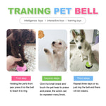 3pcs Pet Toy Training chiamato Dinner Small Bell Footprint Ring Dog Toys, 3pcs Pet Bell Red, 3pcs Pet Bell Pink, 3pcs Pet Bell White, 3pcs Pet Bell Royal Blue, 3pcs Pet Bell Yellow