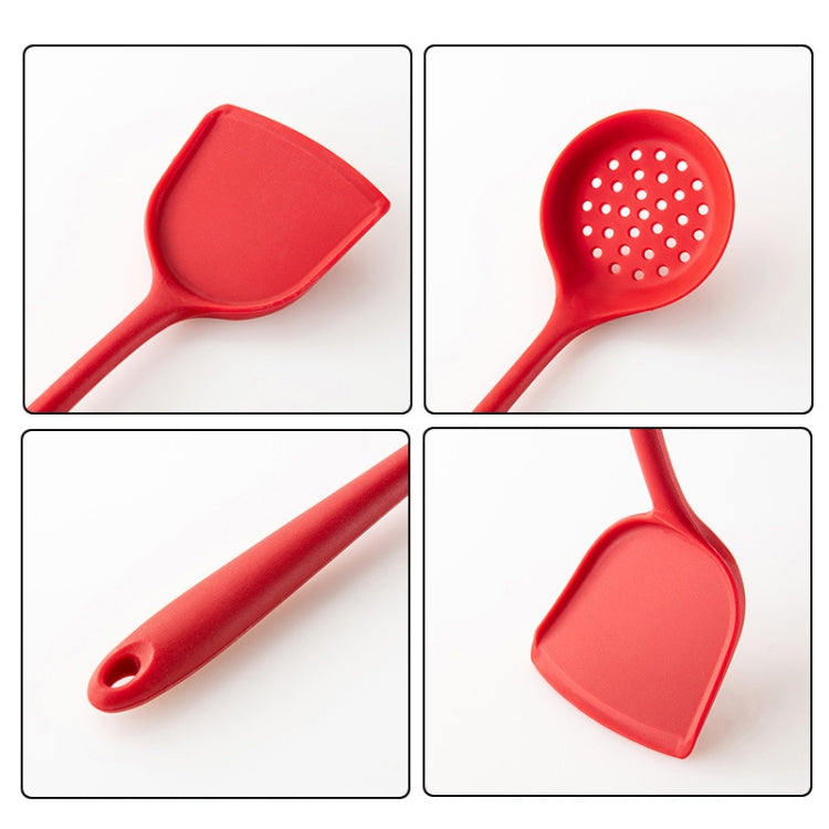2 pentole in silicone antiaderenti resistenti alle alte temperature, stile:, Spatula, Soup Spoon, Leak Spoon, Spaghetti Claw, Rice Spoon, Leak Shovel, Scrape, Brush, Food Clip