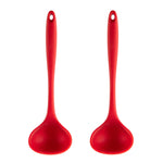 2 pentole in silicone antiaderenti resistenti alle alte temperature, stile:, Spatula, Soup Spoon, Leak Spoon, Spaghetti Claw, Rice Spoon, Leak Shovel, Scrape, Brush, Food Clip