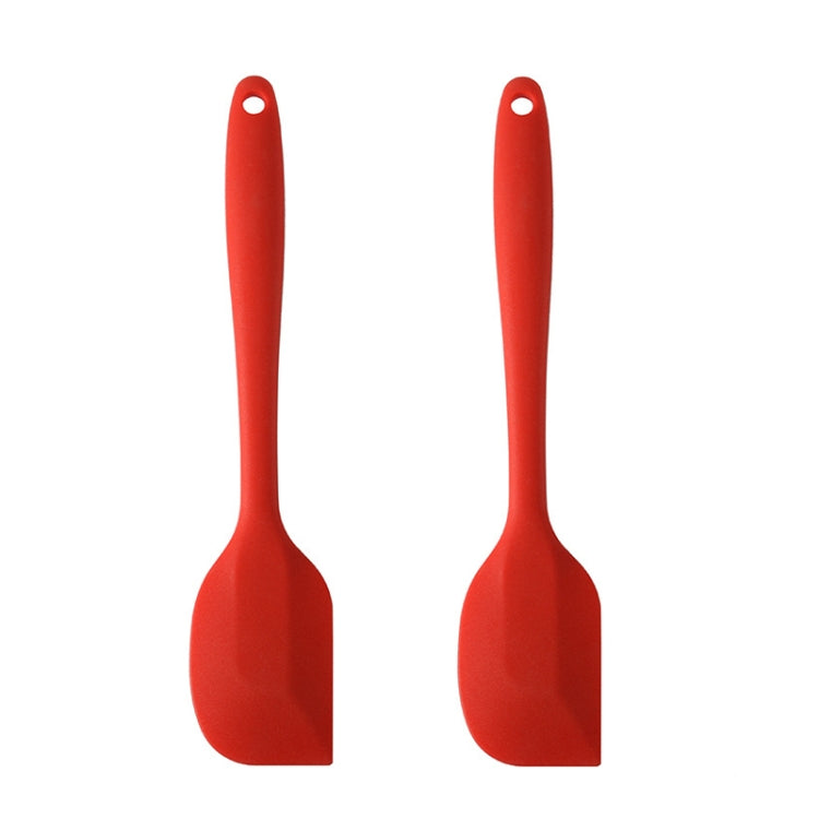 Coltello per mescolare la crema al cioccolato con raschietto in silicone integrato grande da 2 pezzi, Large Red, Large Pink, Large Yellow, Large Blue, Large Black, Large Green, Large Purple, Large Orange