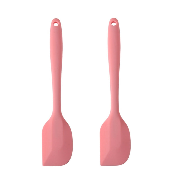 Coltello per mescolare la crema al cioccolato con raschietto in silicone integrato grande da 2 pezzi, Large Red, Large Pink, Large Yellow, Large Blue, Large Black, Large Green, Large Purple, Large Orange