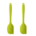 Coltello per mescolare la crema al cioccolato con raschietto in silicone integrato grande da 2 pezzi, Large Red, Large Pink, Large Yellow, Large Blue, Large Black, Large Green, Large Purple, Large Orange