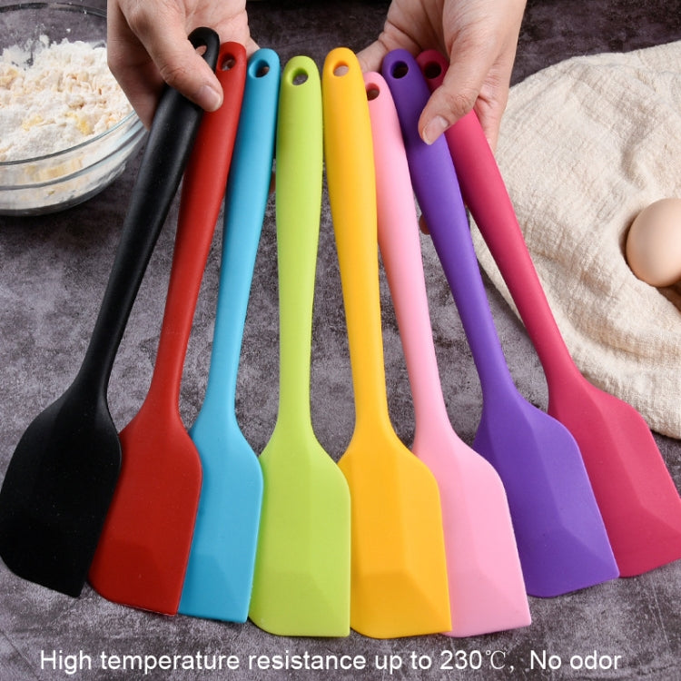 Coltello per mescolare la crema al cioccolato con raschietto in silicone integrato grande da 2 pezzi, Large Red, Large Pink, Large Yellow, Large Blue, Large Black, Large Green, Large Purple, Large Orange