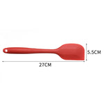 Coltello per mescolare la crema al cioccolato con raschietto in silicone integrato grande da 2 pezzi, Large Red, Large Pink, Large Yellow, Large Blue, Large Black, Large Green, Large Purple, Large Orange