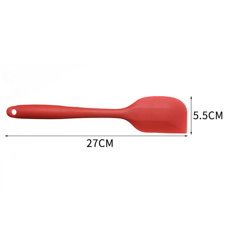 Coltello per mescolare la crema al cioccolato con raschietto in silicone integrato grande da 2 pezzi, Large Red, Large Pink, Large Yellow, Large Blue, Large Black, Large Green, Large Purple, Large Orange