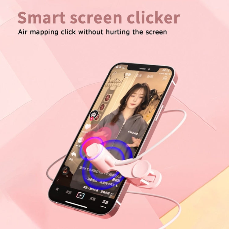 T2 Screen Clicker USB Grab Buyer Trasmissione in diretta Clicker automatico dello schermo, T2 White, T2 Pink