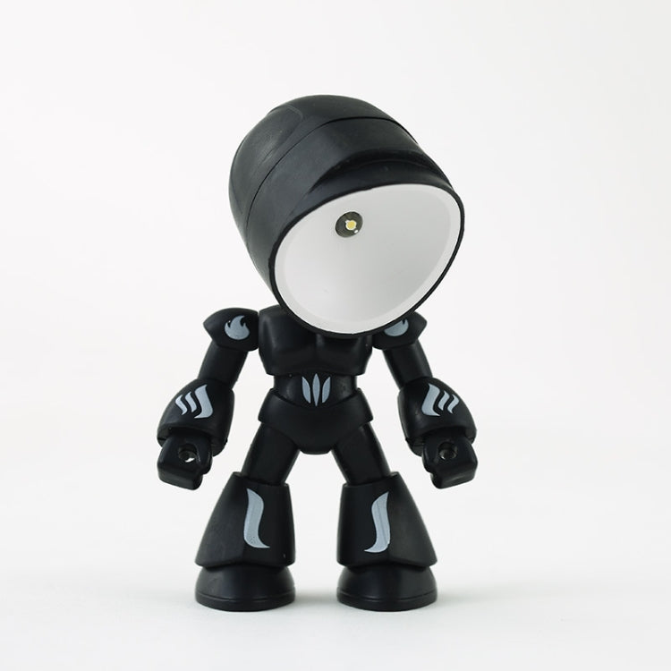 9622 LED Mini pieghevole Cartoon Policeman Night Light Lampada da scrivania magnetica da tavolo, 9622 (Black), 9622 (Yellow), 9622 (Green), 9622 (Blue), 9622 (White), 9622 (Red)