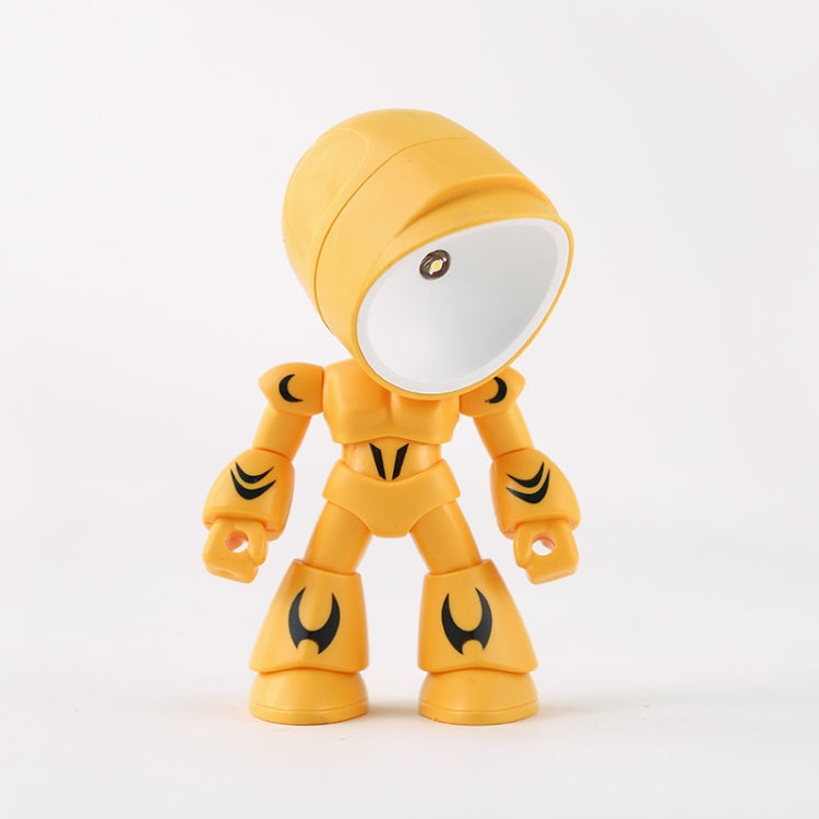 9622 LED Mini pieghevole Cartoon Policeman Night Light Lampada da scrivania magnetica da tavolo, 9622 (Black), 9622 (Yellow), 9622 (Green), 9622 (Blue), 9622 (White), 9622 (Red)