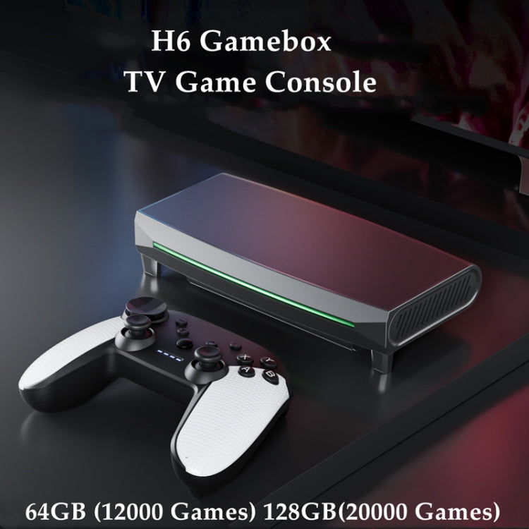 MANTE1 H6 per console di gioco a sospensione simulatore PSP per quattro persone Battle Video Gaming Machine 4K HD Game Box, stile:, H6 64G Charging Handle, H6 64G Ordinary Handle, H6 128G Ordinary Handle, H6 128G Charging Handle