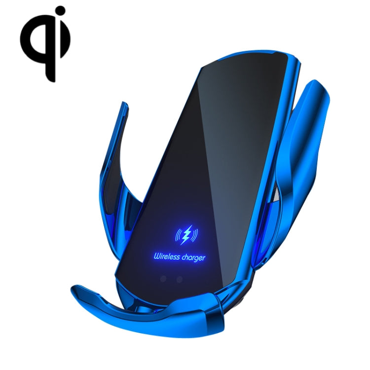 Q3 Staffa per telefono di ricarica wireless per auto magnetica a induzione a infrarossi con connettore magnetico Micro USB + 8 pin + Type-C / USB-C, Q3 Black, Q3 Gold, Q3 Silver, Q3 Blue, Q3 Red