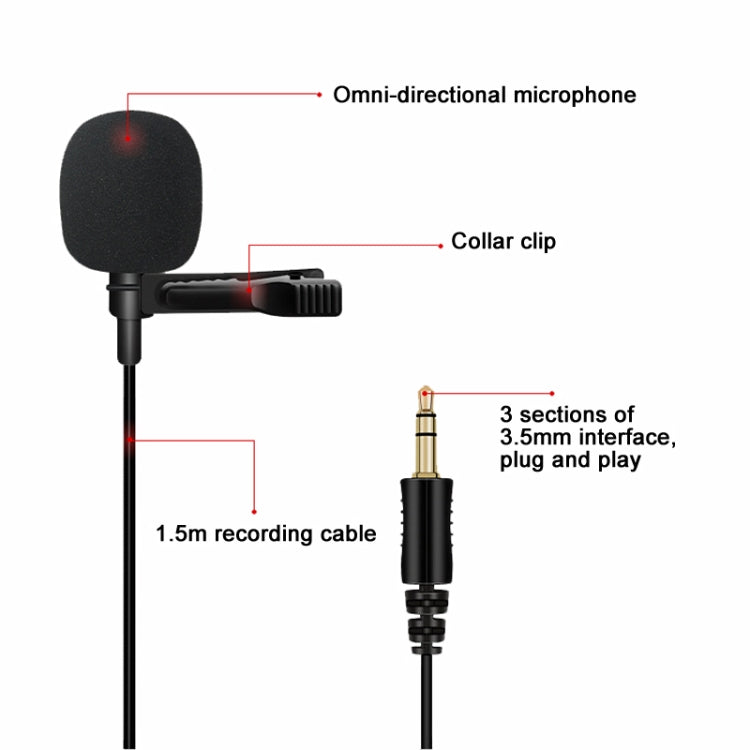 Microfono lavalier Rode 1,5 m per fotocamere wireless