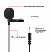 Microfono lavalier per fotocamera wireless Rode 1,5 m