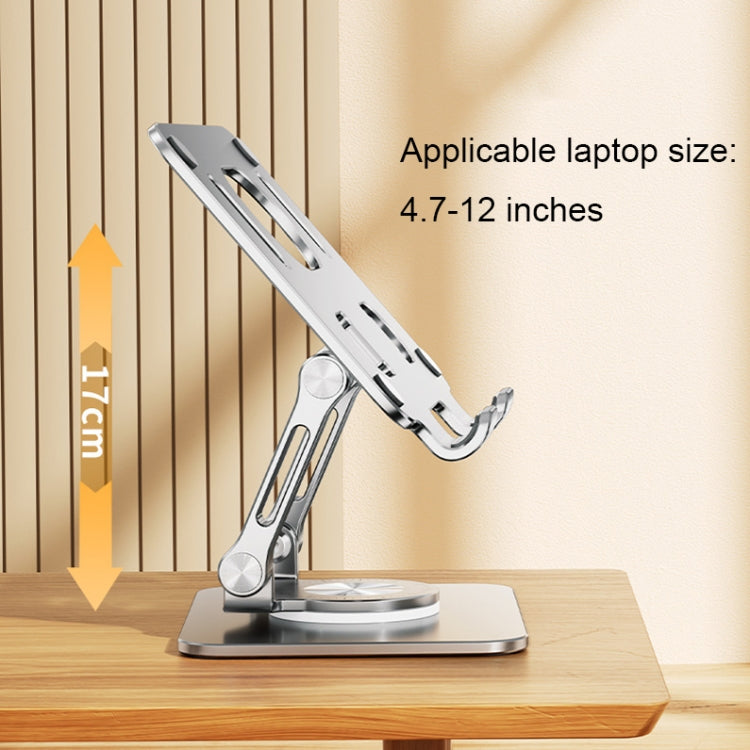 SP-026 Staffa pieghevole per tablet universale rotante a 360 gradi, SP-026 (Silver), SP-026 (Gray)