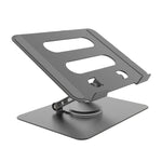 Staffa di raffreddamento per laptop rotante pieghevole da tavolo multifunzionale, specifiche:, SP-086 (Silver), SP-086 (Gray), SP-88 (Silver), SP-88 (Gray)