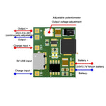Modulo convertitore tensione boost 3.7V 18650 con ricarica