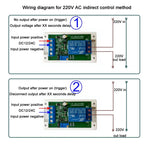 Modulo relè di ritardo avvio protetto 12V/24V