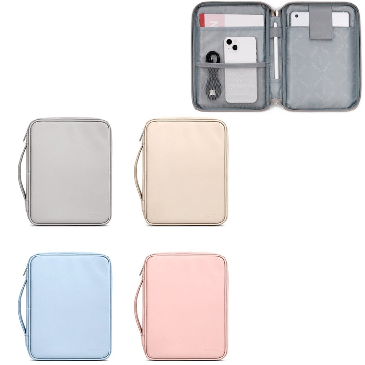 Baona BN-Q015 Borsa per tablet portatile ammortizzante impermeabile in pelle, 10.9 inches, 12.9 inches