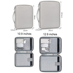 Baona BN-Q015 Borsa per tablet portatile ammortizzante impermeabile in pelle, 10.9 inches, 12.9 inches