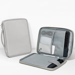 Baona BN-Q015 Borsa per tablet portatile ammortizzante impermeabile in pelle, 10.9 inches, 12.9 inches