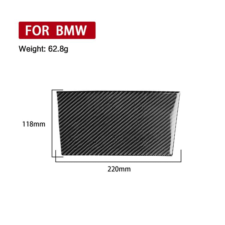 Per adesivo pannello scorrevole del vano portaoggetti centrale con guida a destra BMW Serie 8 G14 2019-2024, Right-hand Drive