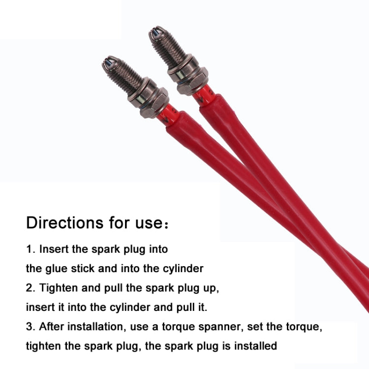 Stick di colla per la rimozione e l'installazione di candele per auto da 2 pezzi, Glue Stick