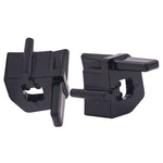 2 pezzi di puleggia dentata per il montaggio della cinghia del tenditore, Metal, Nylon