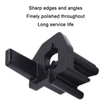 2 pezzi di puleggia dentata per il montaggio della cinghia del tenditore, Metal, Nylon