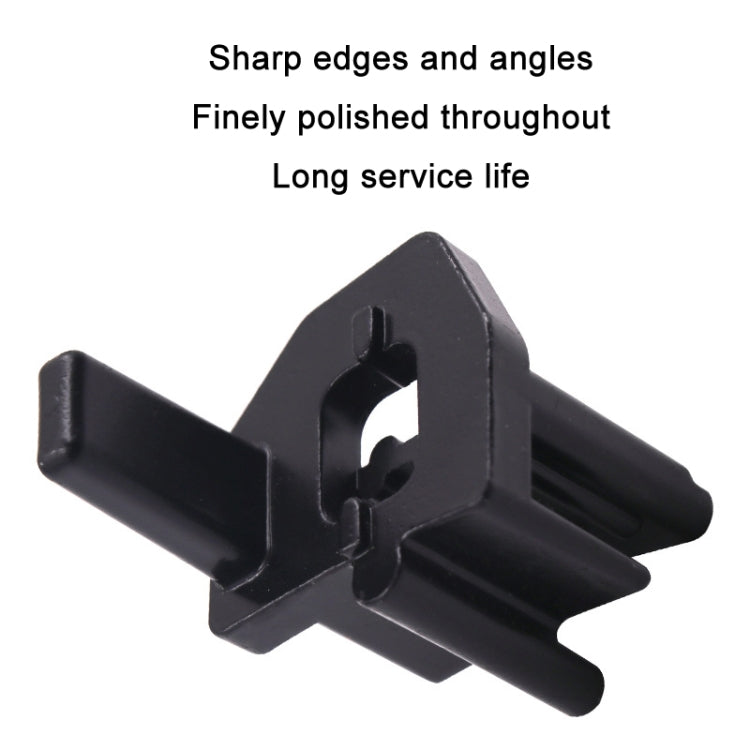 2 pezzi di puleggia dentata per il montaggio della cinghia del tenditore, Metal, Nylon