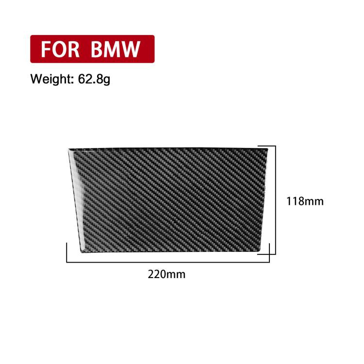 Per adesivo pannello scorrevole del vano portaoggetti centrale con comando a sinistra per BMW Serie 8 G14 2019-2024, Left-hand Drive