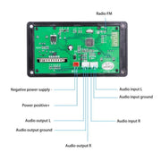D006BT Decodificatore MP3 Bluetooth U Scheda amplificatore audio riproduzione disco, D006BT Large RC, D006BT Small RC