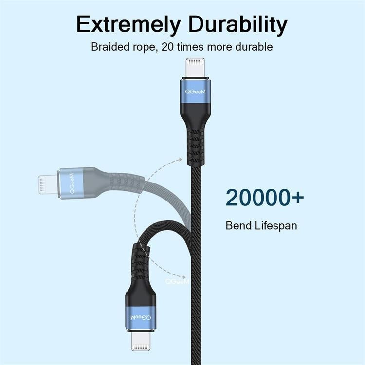 Cavo ricarica rapida USB-A a 8 pin per iPhone e iPad 1m/2m