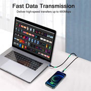 Cavo dati ricarica rapida USB-A a 8 pin 1m/2m