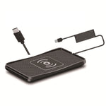 Tappetino antiscivolo per caricabatterie wireless QI per auto C3 15W, C3 Type-C Interface