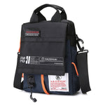 HAOSHUAI 206-1 Borsa a tracolla portatile da uomo Borsa in tessuto impermeabile per esterni, 206-1 Dark Blue, 206-1 Black, 206-1 Army Green, 206-1 Grey, 206-1 Brick Red, 206-1 Light Blue, 206-1 Camouflage