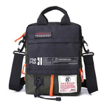 HAOSHUAI 206-1 Borsa a tracolla portatile da uomo Borsa in tessuto impermeabile per esterni, 206-1 Dark Blue, 206-1 Black, 206-1 Army Green, 206-1 Grey, 206-1 Brick Red, 206-1 Light Blue, 206-1 Camouflage