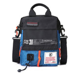 HAOSHUAI 206-1 Borsa a tracolla portatile da uomo Borsa in tessuto impermeabile per esterni, 206-1 Dark Blue, 206-1 Black, 206-1 Army Green, 206-1 Grey, 206-1 Brick Red, 206-1 Light Blue, 206-1 Camouflage