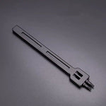 ER061 Punzone tondo in pelle cucito a mano fai-da-te Plotoni in acciaio legato che si precipitano, stile:, 4mm Set, 5mm Set, 6mm Set, 4mm-2 Holes, 4mm-4 Holes, 4mm-6 Holes, 5mm-2 Holes, 5mm-4 Holes, 5mm-6 Holes, 6mm-2 Holes, 6mm-4 Holes, 6mm-6 Holes