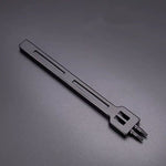 ER061 Punzone tondo in pelle cucito a mano fai-da-te Plotoni in acciaio legato che si precipitano, stile:, 4mm Set, 5mm Set, 6mm Set, 4mm-2 Holes, 4mm-4 Holes, 4mm-6 Holes, 5mm-2 Holes, 5mm-4 Holes, 5mm-6 Holes, 6mm-2 Holes, 6mm-4 Holes, 6mm-6 Holes