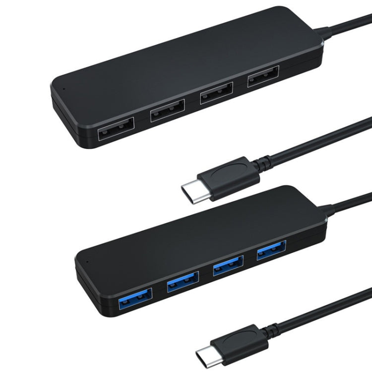 Hub USB-C 4 porte USB 3.0/2.0 per notebook compatibile multi-sist
