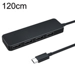 Hub USB-C 4 porte USB 3.0/2.0 per notebook compatibile multi-sist