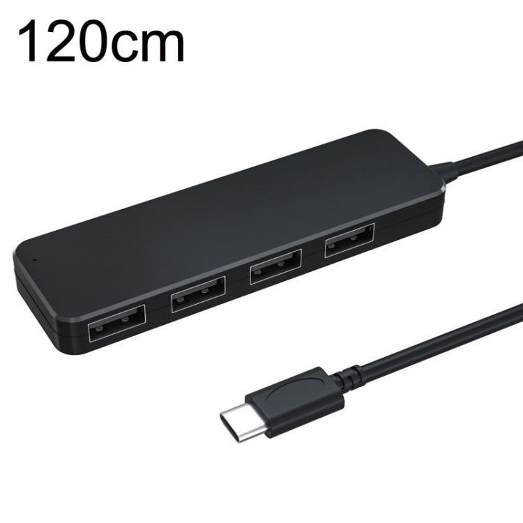 Hub USB-C 4 porte USB 3.0/2.0 per notebook compatibile multi-sist