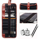 Set 30 Matite da Disegno in Legno per Schizzi Artistici