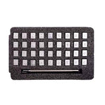 36 in 1 pelle stampa inglese punzone sigillo digitale artigianale strumenti per intaglio in pelle, dimensioni:, 3.5mm 36 In 1, 6.5mm 36 In 1