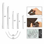 Set di strumenti fai-da-te in pelle fatti a mano Set di strumenti per cucito artigianale, ER103 28 In 1