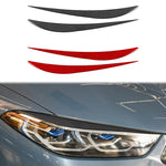Per BMW Serie 8 G14 2019-2024 2 pezzi/set adesivo universale per sopracciglia fari