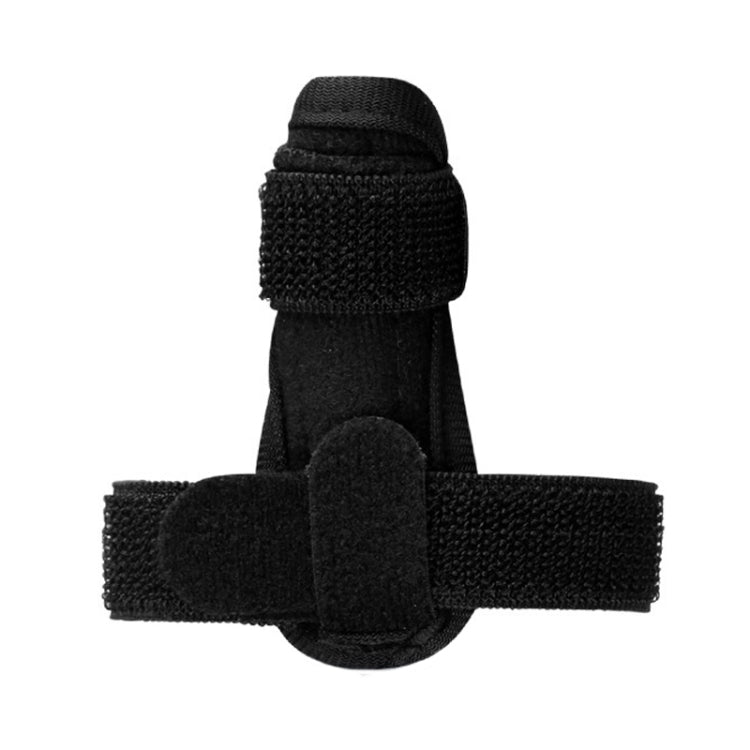 Supporto dita con stecca in velluto nero