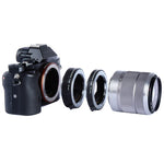 Per fotocamera Sony VILTROX DG-NEX Set di anelli macro con anello ravvicinato automatico