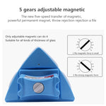 Spazzola per tergicristallo a doppio lato per lavavetri magnetico regolabile, 4-30mm Glass Cleaner